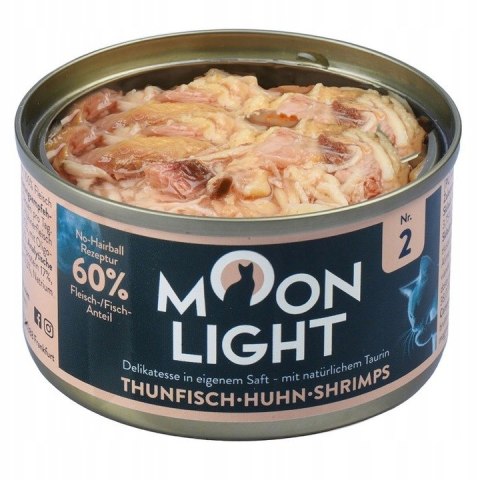 ZESTAW Moonlight Dinner Nr 2 Tuńczyk Kurczak Krewetki 12x80 g