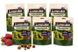 Zestaw 6 x Purina Adventuros Training Venison 115g