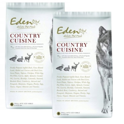 Zestaw Eden Country Cuisine 2x6KG
