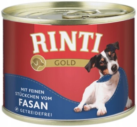 Zestaw Rinti Gold Bażant puszka 12x185 g