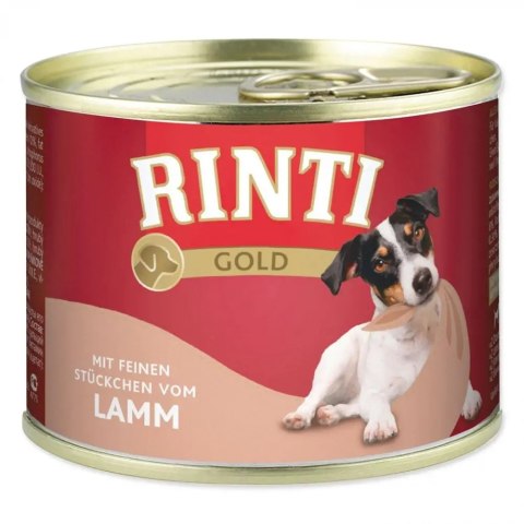 Zestaw Rinti Gold jagnięcina 12x185g mokra karma dla psów