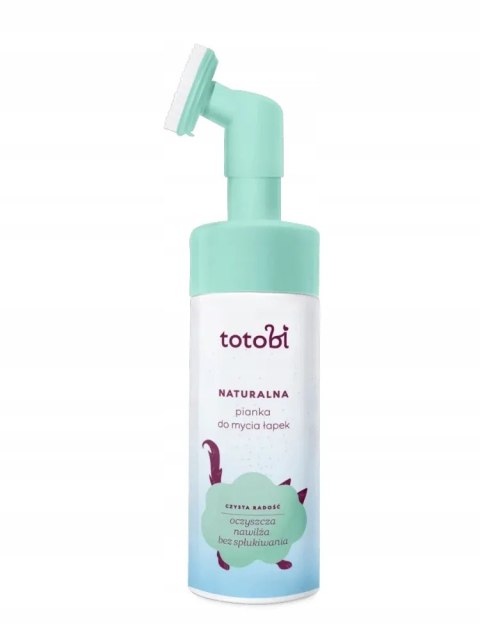 Zestaw Totobi Naturalna pianka do mycia łapek dla psa i kota, 2 x 200 ml