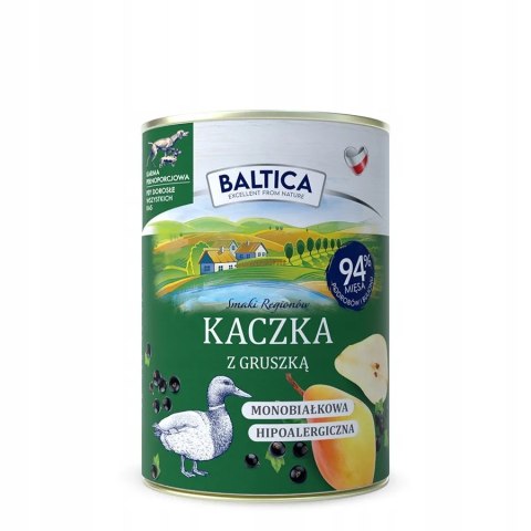 BALTICA PUSZKI MIX SMAKÓW JAGNIĘCINA KACZKA KRÓLIK INDYK GĘSINA 12x400