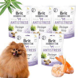 BRIT FUNCTIONAL ANTISTRESS 5X150 PRZYSMAK Z KREWETKĄ NA USPOKOJENIE