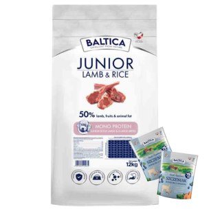 Baltica Junior Lamb&Rice 12kg + próbka