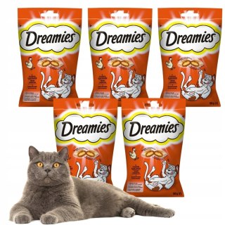 DREAMIES ZESTAW PRZYSMAKÓW kurczak DLA KOTA 5X60G Smaczki dla kota