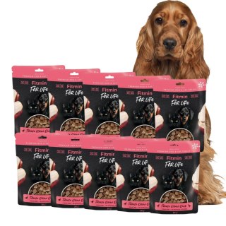 Fitmin monoproteinowe liofilizowane przysmaki 10X30g ZAPAS DLA ALERGIKA