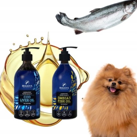 HOLISTAPETS HOLISTA COD OMEGA-3 2X100ML pakiet PRÓBNY OLEJE