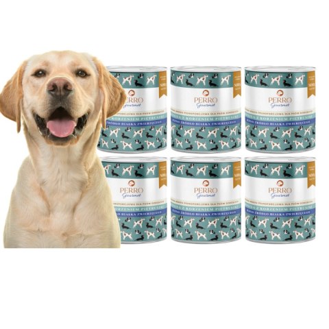 PERRO Gourmet Konina z korzeniem pietruszki dla psów dorosłych 6x800g