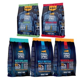 PRIMAL SPIRIT MIX pakiet PRÓBNY IBERIAN 5X1KG WILD