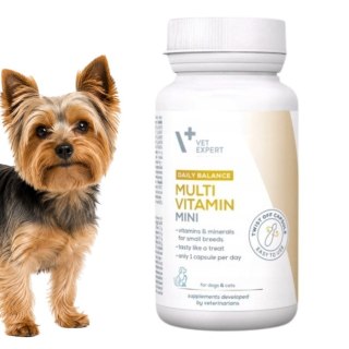 VET EXPERT MULTIVITAMIN MINI witaminy minerały dla psów ras małych i kotów