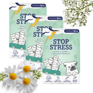 ZESTAW 3 X Baltica Stop stres tabletki dla psa i kota 10 szt