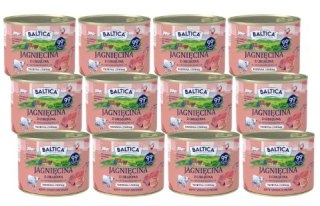ZESTAW BALTICA SMAKI REGIONÓW Kot dorosły Jagnięcina z cielęciną 12X185g