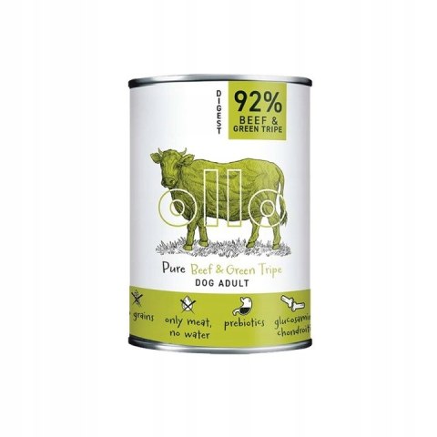 ZESTAW OLLO Pure Wołowina i Żwacze 6 X 400g