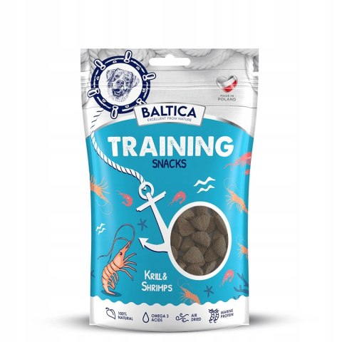 Baltica Training Snacks z krylem i krewetką 100g