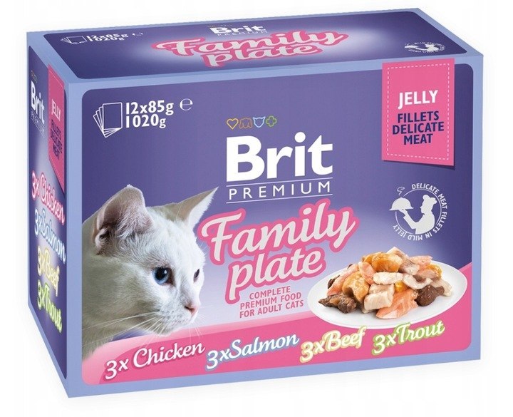 Brit Family Plate Jelly 12x85