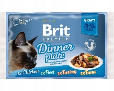 Brit Premium Cat Gravy Fillet Dinner Plate