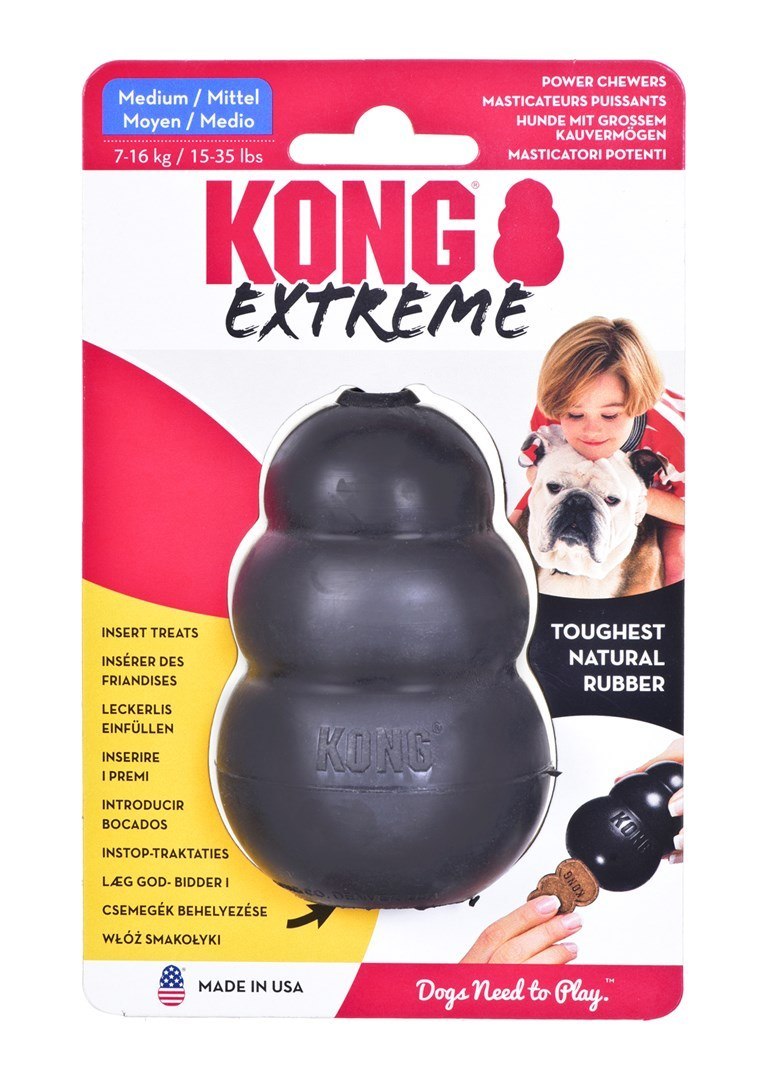 Kong Extreme M wyciszenie na przysmaki MOCNY
