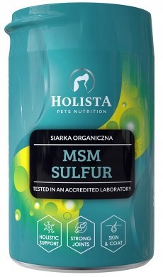 MSM HolistaPets 250 g siarka organiczna Holista