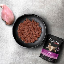 Optimanova Adult Chicken 300 g mokra karma SASZETA