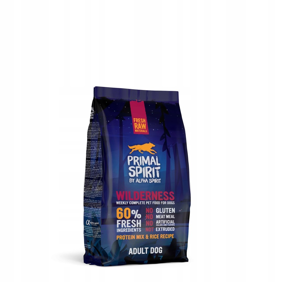 PRIMAL SPIRIT PAKIET PRÓBNY 5X 1KG MIX WILDERNESS