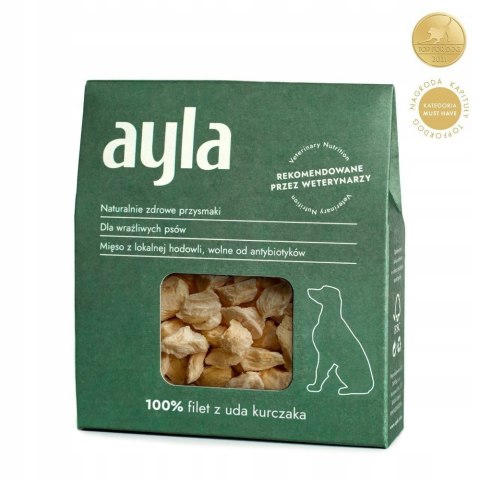 AYLA Filet z uda kurczaka liofilizowany 28g przysmaki dla psa