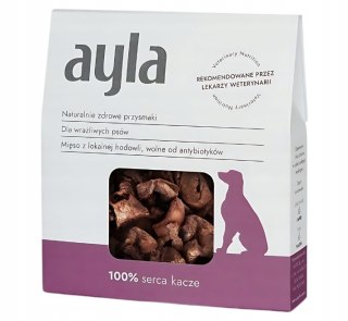 AYLA Serca kacze Liofilizowany przysmak dla psa