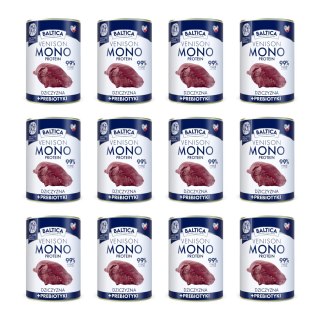 BALTICA MONOBIAŁKOWA VENISON KARMA DLA PSA DZICZYZNA 12x 400G