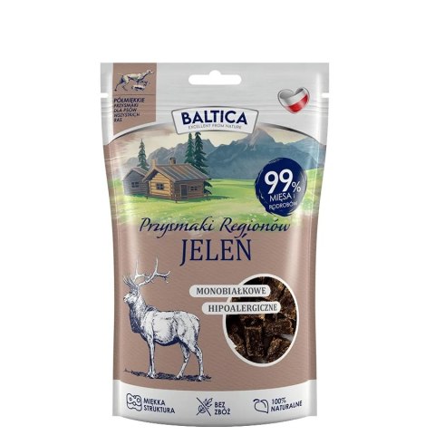 BALTICA Półmiękkie Przysmaki 5x80g MONOPROTEINOWE SMACZKI DLA PSA