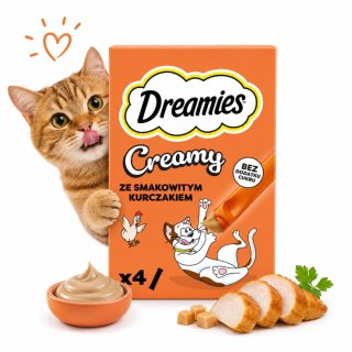 DREAMIES CREAMY KURCZAK 4X10G