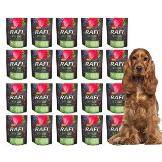 Dolina Noteci RAFI PREMIUM z Dziczyzną 20x300g