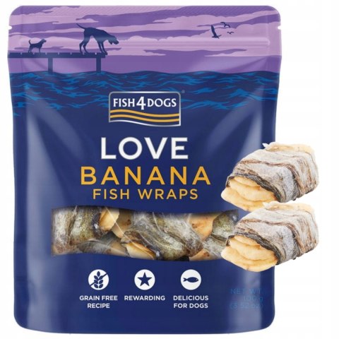 F4D Banana Fish Wraps 100g przymak dentystyczny
