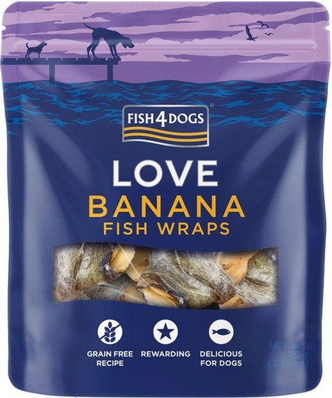 F4D Banana Fish Wraps 100g przymak dentystyczny