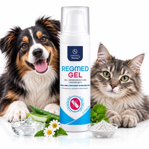 HippoVet Pharmacy RegMed Gel Dog 30 ml - regeneracyjny żel do skóry psa