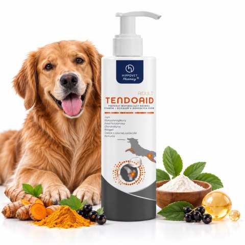 HippoVet Pharmacy TendoAid Adult 250 ml - wsparcie stawów i ścięgien psa