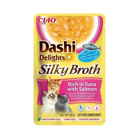 Inaba Ciao Dashi Delights Silky Broth Rich in Tuna with Salmon 40g