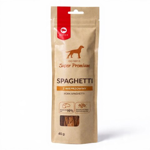 MACED SP SPAGHETTI Z WIEPRZOWINY 40 G