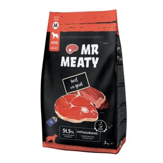 Mr Meaty Dog Dry Food Beef with Goat M 3kg