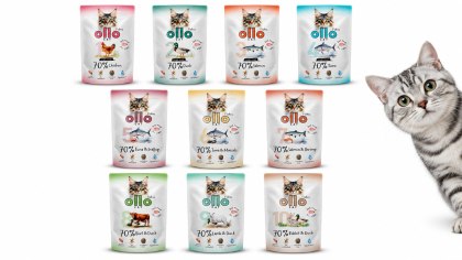 OLLO CAT Mix 10 x 85 g - Mokra Karma dla Kota Zestaw 10 Smaków Nr 1-10