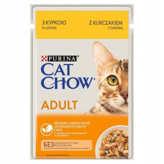 PURINA CHOW ADULT Kurczak 85g saszetka dla kota