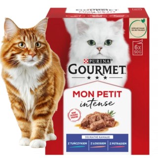 PURINA GOURMET MON PETIT 6x50g mokra karma dla kota dorosłego