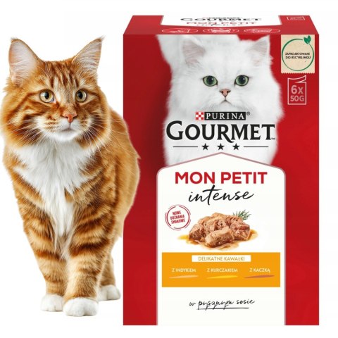 PURINA GOURMET MON PETIT DROBIOWE SMAKI DLA KOTA 48x50g