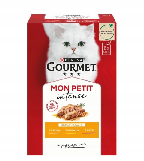 PURINA GOURMET MON PETIT DROBIOWE SMAKI DLA KOTA 48x50g