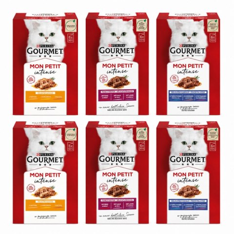 PURINA GOURMET MON PETIT MIX SMAKÓW DLA KOTA 36x50g