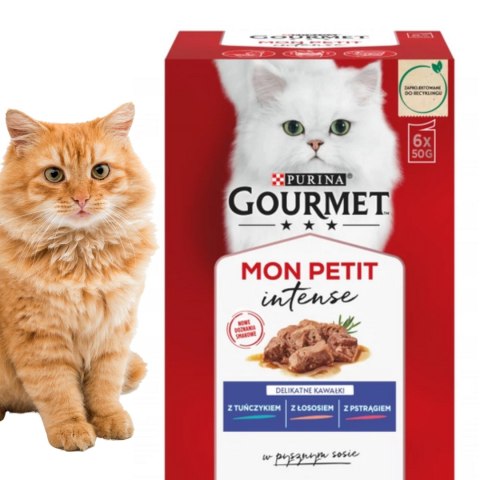 PURINA GOURMET MON PETIT MIX SMAKÓW DLA KOTA 36x50g