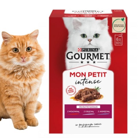 PURINA GOURMET MON PETIT MIX SMAKÓW DLA KOTA 36x50g