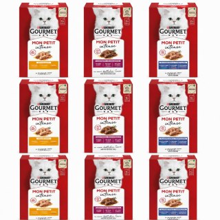 PURINA GOURMET MON PETIT MIX SMAKÓW DLA KOTA 54x50g