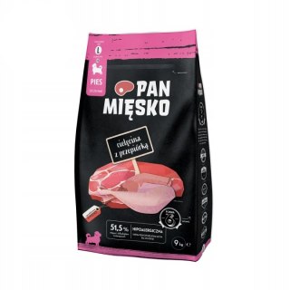 Pan Mięsko SZCZENIAK cielęcina z przepiórką L kg PUPPR JUNIOR 9kg