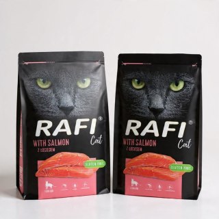 Rafi Cat Dla kota 2x7kg Łosoś Sterilised