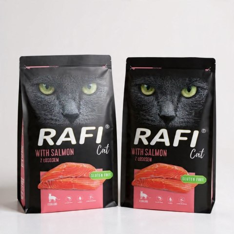 Rafi Cat Dla kota 2x7kg Łosoś Sterilised